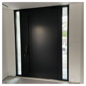 Entrata dell'edificio personalizzato di buona qualità Multi-porta scorrevole sospesa in alluminio porta principale in alluminio a <span class=keywords><strong>due</strong></span> <span class=keywords><strong>ante</strong></span> porta in alluminio - Product Image 4