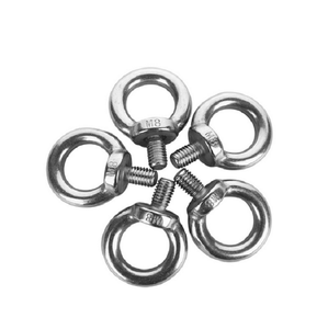 Metric Steel Eye <b>Screws</b> Threaded Fasteners with Loop End for Hardware Mounting - Product Image 5