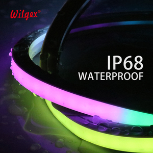 Bandes lumineuses <span class=keywords><strong>LED</strong></span> étanches IP68 de qualité supérieure cour extérieure Patio néon Flex pour bâtiment façade paysage hôtel - Product Image 4