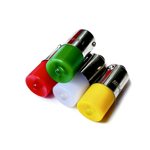 <span class=keywords><strong>Ampoule</strong></span> LED miniature de remplacement à base baïonnette BA9S à contact unique, lampe indicatrice LED T-3 1/4 - Product Image 3