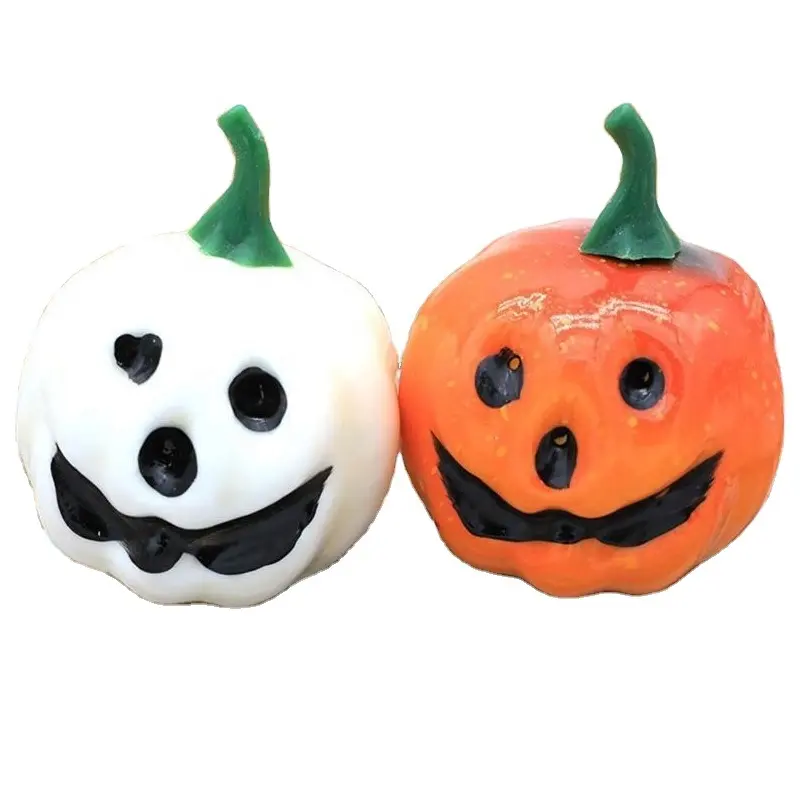 2*10cm künstlicher Kürbis Halloween Requisiten Kunst gemüse Pretend Play Fake FOOD