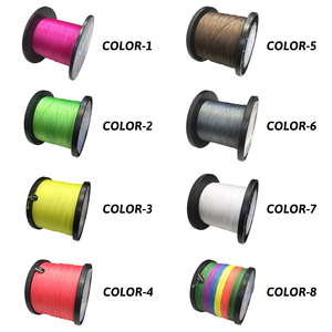 สายเบ็ดตกปลาถัก PE หลายสี หลายเส้นใย ยี่ห้อ Spider Super Power 500M 1000M PE 8X Braids - Product Image 2