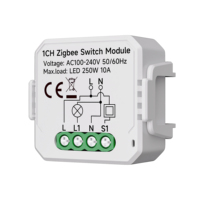 Contrôleur de commutateur intelligent Zigbee, module de commutateur intelligent Tuya, interrupteur de lumière intelligent pour la maison