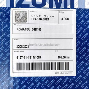 Joint de culasse de moteur diesel IZUMI S6D155 6127-11-1817 6127-11-1087 pour culasse - Product Image 2