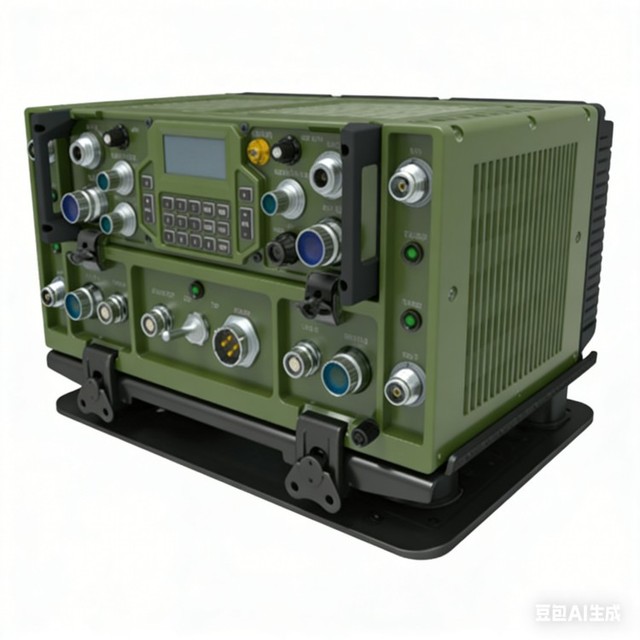30~512MHZ VHF UHF Two Way Frequency Hopping Software Defined Tactical Radio Station Vehicle Mounted Radio