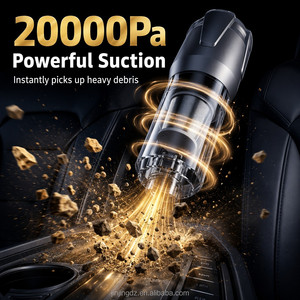 Aspiradora para Auto de 120W de Potencia Nominal para Detallado de Vehículos, Fácil Vaciado de Polvo, para Uso en el Hogar y Viajes - Product Image 1