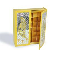 Coffrets cadeaux de haute qualité à double porte Luxe sur mesure conception personnalisée logo imprimé directement le fournisseur miroir creux estampage à chaud