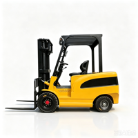 Sunfull Lithium-Ionen-Batteriebetriebener 3-5 Tonnen Elektrischer Gegengewichtsstapler 4-Rad 1200mm Gabellänge Kleiner Gabelstapler CE
