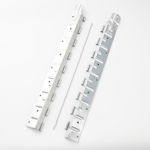 Cerniera Moderna <span class=keywords><strong>in</strong></span> Alluminio e <span class=keywords><strong>Acciaio</strong></span> <span class=keywords><strong>Inox</strong></span> <span class=keywords><strong>per</strong></span> Porte Pieghevoli, Profilo Argento, Chiusura Morbida, Angolo di Apertura 180 Gradi <span class=keywords><strong>per</strong></span> <span class=keywords><strong>Cancelli</strong></span> - Product Image 3
