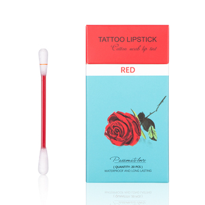 Grosir Lipstik dan <span class=keywords><strong>Lipgloss</strong></span> Vegan Lipstik Tato Tahan Lama Katun Swab Bibir Label Pribadi Mega Lipstik Matte - Product Image 6