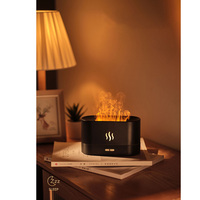 Joli diffuseur d'huile essentielle d'arôme portable en forme de flamme ODM Design créatif à faible bruit pour la maison ou l'hôtel Garantie 1 an