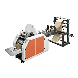 Machine de fabrication de sacs en papier à fond en V haute efficacité 400, formuleuse automatique de sacs alimentaires, modèle Rocky-Bagging Machine Floor - Product Image 5