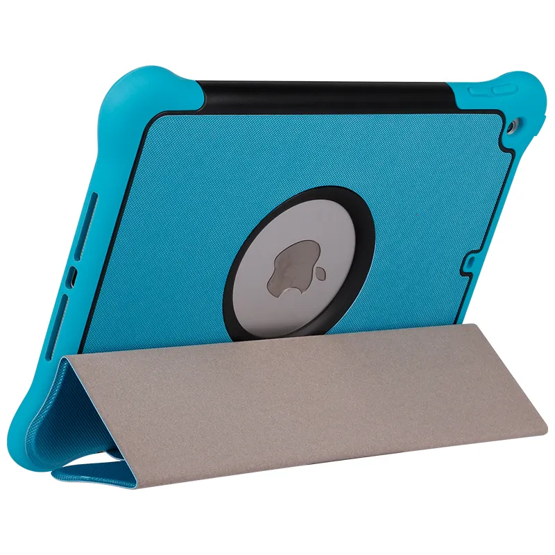 Ipad 5 자동 수면 및 기능 접는 스탠드 슬림 스마트 커버 정품 가죽 태블릿 커버 케이스
