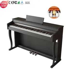 KIMFBAY instrumentos de teclado musical piano eléctrico teclado piano digital 88 teclas