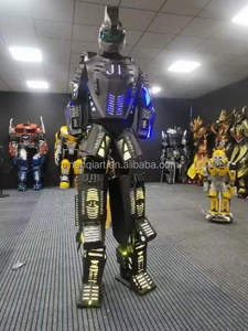 Disfraz <span class=keywords><strong>de</strong></span> Robot LED con Zancos para Adultos, Diseño Nuevo <span class=keywords><strong>de</strong></span> Guangzhou Namchi, para Caminar, con Luces LED, para Club Nocturno - Product Image 4