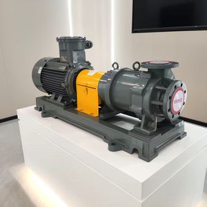 Pompe magnétique industrielle haute performance pour le transfert de liquides chimiques (acides/alkalis forts, HCl, <span class=keywords><strong>H2SO4</strong></span>, NaOH) en acier inoxydable, pour l'industrie des biocarburants - Product Image 5