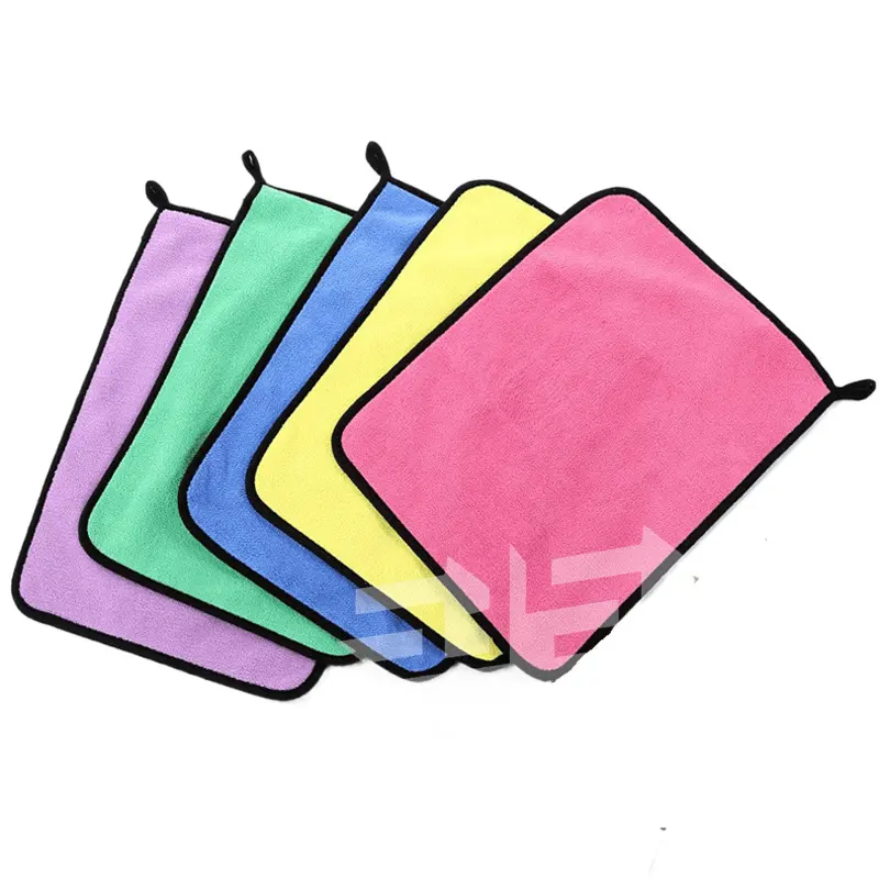 Multipurpose Microfiber Towel Absorbent Quick Dry Car Wash Cloth Microfiber Cleaning Cloths