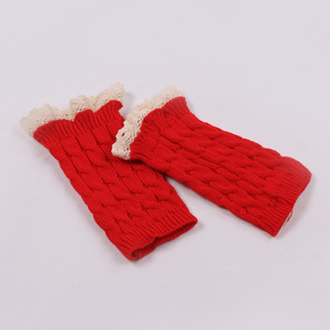 <span class=keywords><strong>Guantes</strong></span> Largos de Punto con Encaje Jacquard <span class=keywords><strong>para</strong></span> Mujer, <span class=keywords><strong>para</strong></span> Otoño e Invierno, Transpirables, Resistentes al Viento, <span class=keywords><strong>para</strong></span> Uso Diario, Calentadores de Muñeca - Product Image 2