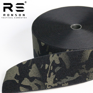 Mc đen ngụy trang in Nylon Chiều rộng vòng lặp 25/38/50/100/150mm Nylon vòng lặp Fastener dây đeo bền cho thiết bị chiến thuật và ngoài trời - Product Image 5