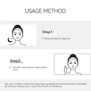 Naturale Private Label antirughe retinolo viso siero liscia rughe - Product Image 2