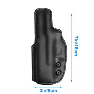 Op Maat Gemaakte Tactische Lederen Gun <span class=keywords><strong>Holster</strong></span> Verbergen Dragen Iwb - Product Image 2