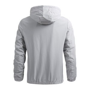 ANSZKTN-Chaqueta cortavientos para hombre, impermeable, informal, ligera, cortavientos - Product Image 6