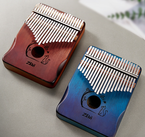 Zani Thumb Harp 21 โทนการ์ด Kalimba ธนูหัวแม่มือไม้มะฮอกกานีกระดานเดี่ยวเครื่องดนตรีฮาร์ปนิ้วมือขายส่ง - Product Image 3