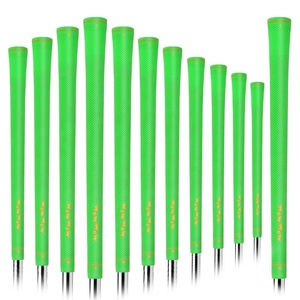 Empuñaduras de Goma Suave para Palos de Golf con Logotipo Personalizado, 35g, Duraderas, con Iones Negativos, Núcleo de 0.580, Exterior de 2 1/4 Pulgadas, Impermeables, Verdes, 265mm - Product Image 1