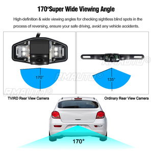กล้องมองหลังรถยนต์ CCD 120 องศา สำหรับ Honda Accord Pilot Civic EK FD Odyssey Acura TSX - Product Image 4