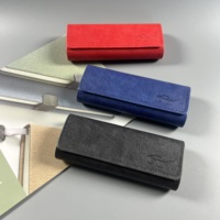 Échantillons Gratuits Vente Chaude Étui à Lunettes de Soleil Personnalisé avec Logo Étui à Lunettes de Soleil Pliable