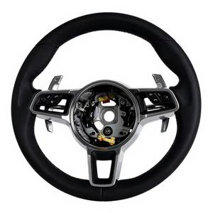 Volant en cuir de haute qualité personnalisé pour Panamera Macan Cayenne Cayman 911 718 987 970 958 997 - Product Image 2