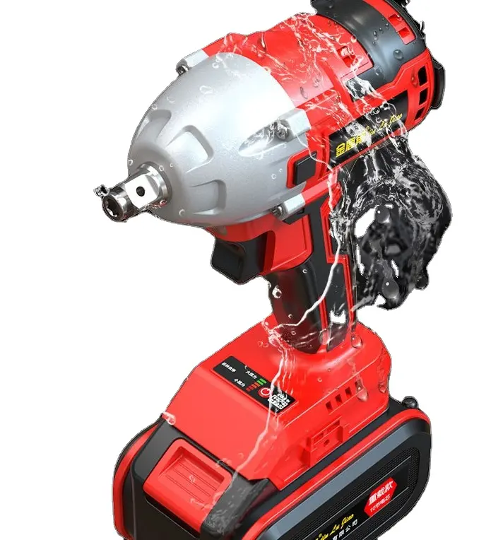 Портативный автоматический прочный автомобильный Динамометрический гайковерт со светодиодной подсветкой для быстрой замены шин