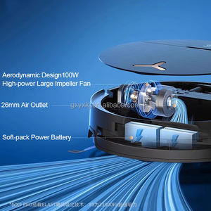 <span class=keywords><strong>Ecovacs</strong></span> X9 Pro مكنسة روبوتية مكنسة كهربائية رطبة وجافة لاسلكية ممسحة aspirpolvere Aspirateur Staubsauger روبوت - Product Image 3