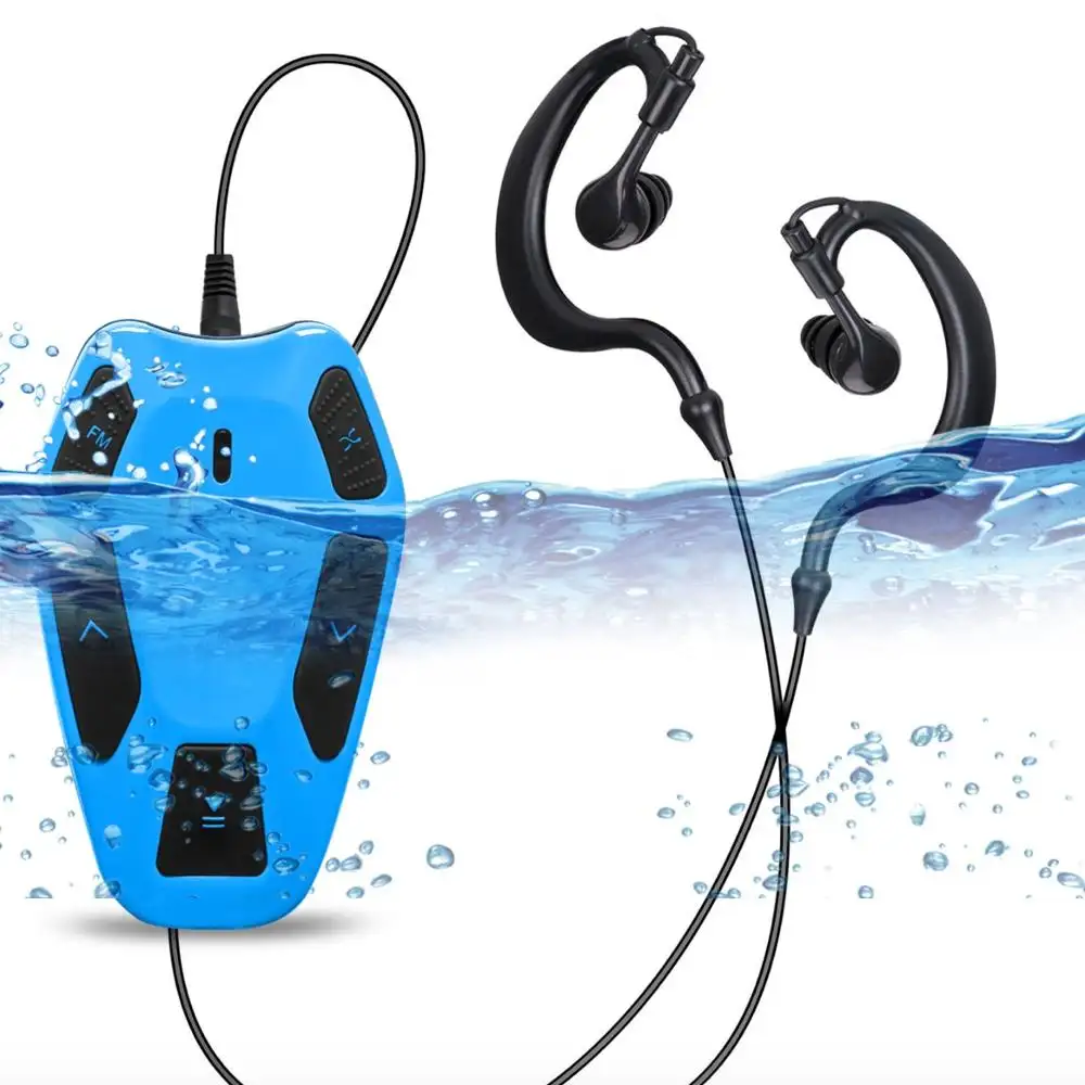 Reproductor de música MP3 impermeable resistente al agua A139