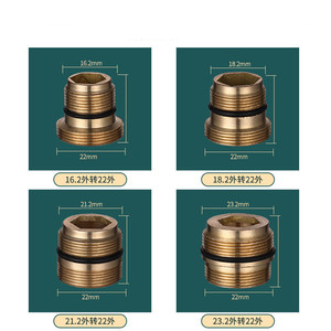 Bộ Chuyển Đổi Tạo Bọt Tích Hợp Vòi Nước Kết Nối Vòi Bằng Đồng Các Kích Cỡ Khác Nhau - Product Image 4