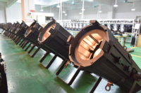 Projecteur LED Zoom DMX haute puissance Polarlights 200W, projecteur LED pour studios de télévision, studios, théâtre