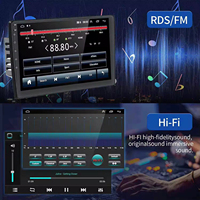 Lecteur à écran tactile Carplay multimédia Android de 10.1 pouces 2 DIN GPS Navigation Host Autoradio adapté à Toyota Noah