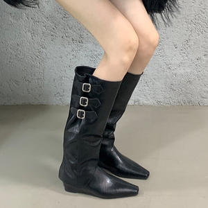 Bottes d'équitation pour femmes 2026 à talons hauts et bout pointu, au-dessus du genou, détachables et élégantes pour le printemps et l'automne - Product Image 4