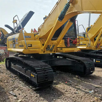 Excavadora Hidráulica Usada Komatsu PC220 de 22 Toneladas, Excavadora Mediana Komatsu PC220, Bomba de Caja de Cambios, Rodamiento, Precio Más Bajo, Barato