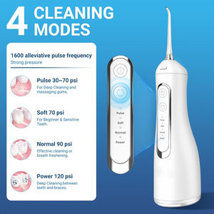Nouvel Irrigateur Buccal Électrique Sans Fil Rechargeable 300ml avec 4 Embouts et 4 Modes pour les Dents - Product Image 3