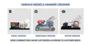 פטיש נייד אבן מחצבה זהב עפרות זהב קוצץ צמח דיזל אבן שור - Product Image 6