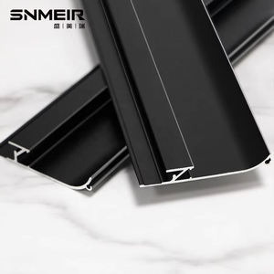 Senmry Modern Style Factory Skirting Board LED Light <strong>Decorative</strong> <strong>Metal</strong> Trim Siding <strong>Corner</strong> Trim Easy Installation - Product Image 2