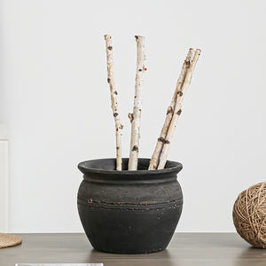 Accessoire <span class=keywords><strong>de</strong></span> décoration <span class=keywords><strong>de</strong></span> <span class=keywords><strong>jardin</strong></span> simple Conteneur <span class=keywords><strong>de</strong></span> fleurs Pot décoratif Jardinière Abi-sabi Pots <span class=keywords><strong>de</strong></span> fleurs <span class=keywords><strong>de</strong></span> style rétro rustique - Product Image 5