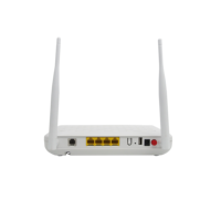Diskon besar F660 V6.0 GPON ONU untuk FTTH 1GE + 3FE + 2TEL + 1USB + 2.4g WIFI dengan Modem Router antena Internal digunakan untuk jaringan oleh OLT