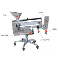 Machine de polissage et de tri de capsules horizontales à base mobile Équipement de polissage automatique de capsules JFP-110 pour le polissage de capsules