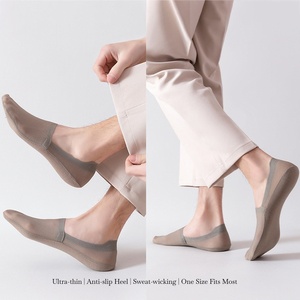 <span class=keywords><strong>Calcetines</strong></span> <span class=keywords><strong>Invisibles</strong></span> de Verano para <span class=keywords><strong>Hombre</strong></span>, Antideslizantes, Transpirables, de Malla, Mezcla de Poliéster y Algodón, Corte Bajo, para Zapatillas y Mocasines - Product Image 2