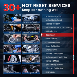 เครื่องสแกน OBD2 แบบเต็มระบบ ANCEL <span class=keywords><strong>DS160</strong></span> ควบคุมแบบสองทิศทาง รองรับการรีเซ็ตพิเศษมากกว่า 30 รายการ อัปเดตฟรีตลอดอายุการใช้งาน ระบบปฏิบัติการ Android 12V - Product Image 2