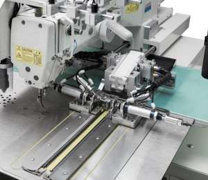 QS-3020-M modello di <span class=keywords><strong>macchina</strong></span> di abbigliamento T shirt abbottonatura frontale <span class=keywords><strong>macchina</strong></span> da cucire <span class=keywords><strong>polo</strong></span> shirt front fly chiusura <span class=keywords><strong>macchina</strong></span> da cucire - Product Image 2