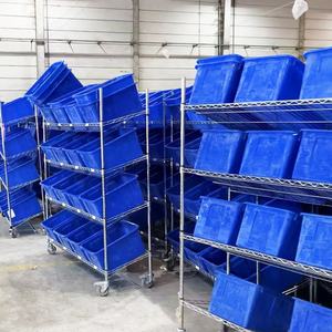 Jigong-Estantes modulares de alambre cromado para cocina, estante de almacenamiento Chapado en zinc aprobado por NSF - Product Image 3