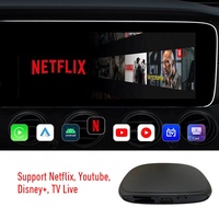 Adaptador Inalámbrico Android 13 Auto & CarPlay Box AI Smart Netflix YouTube, Mirror Link para Teléfono, GPS, Mapa, IPTV, 3G/4G, Portátil